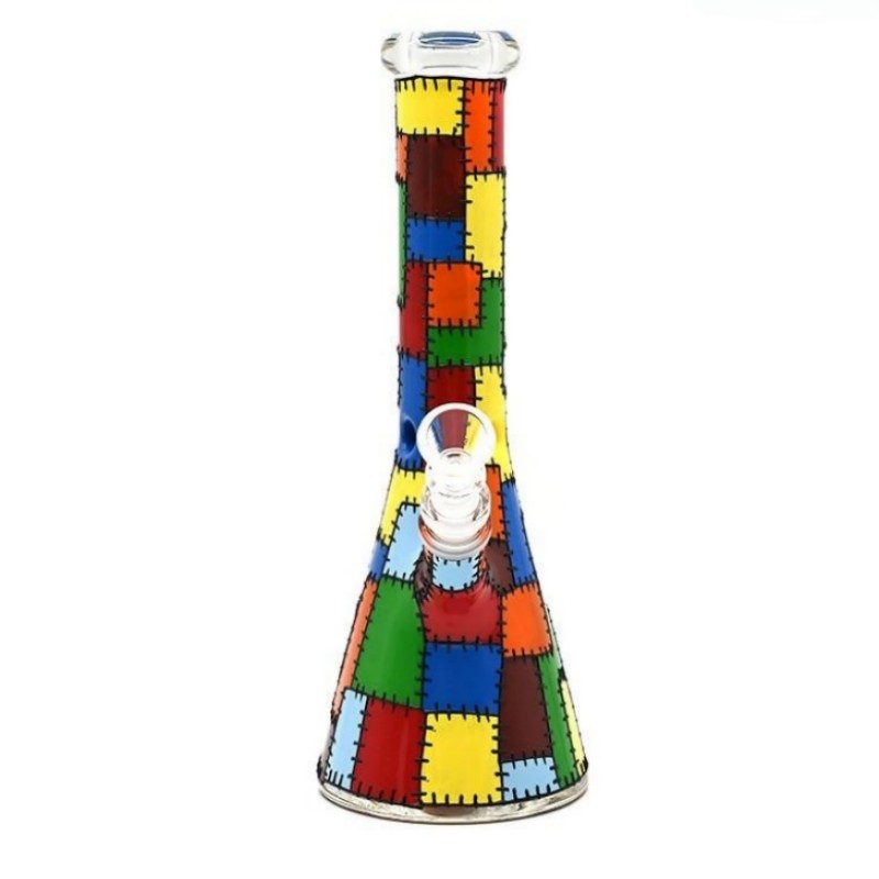 Glass Bong within Painted Splicing