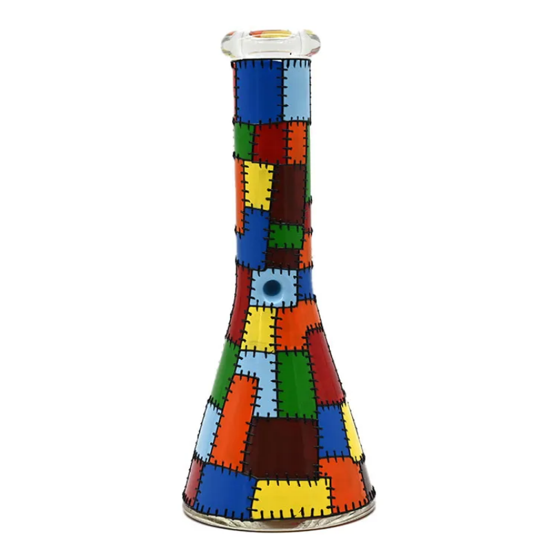 Glass Bong within Painted Splicing 4
