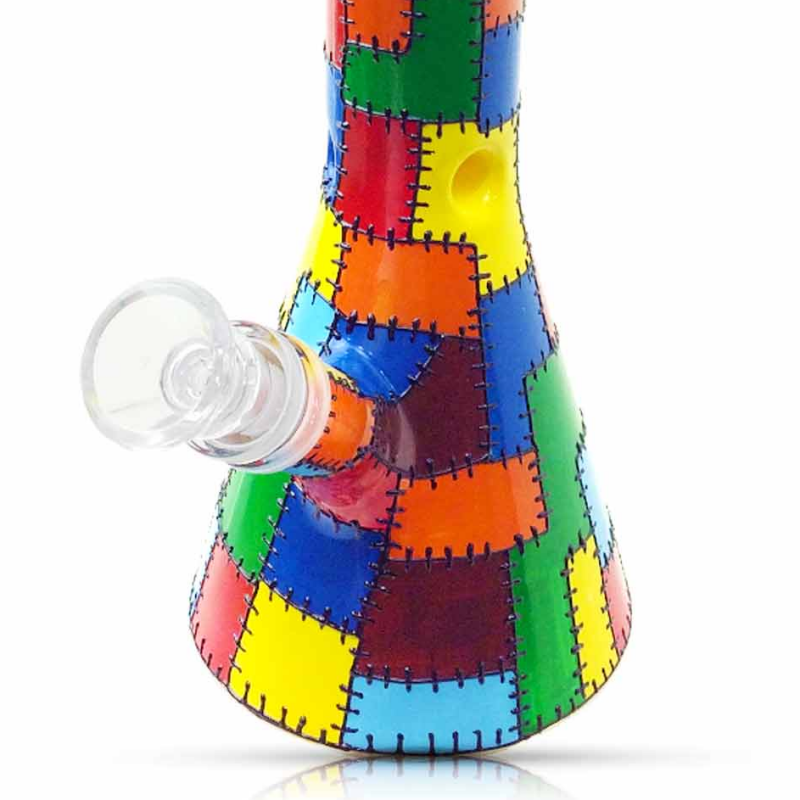 Glass Bong within Painted Splicing 6