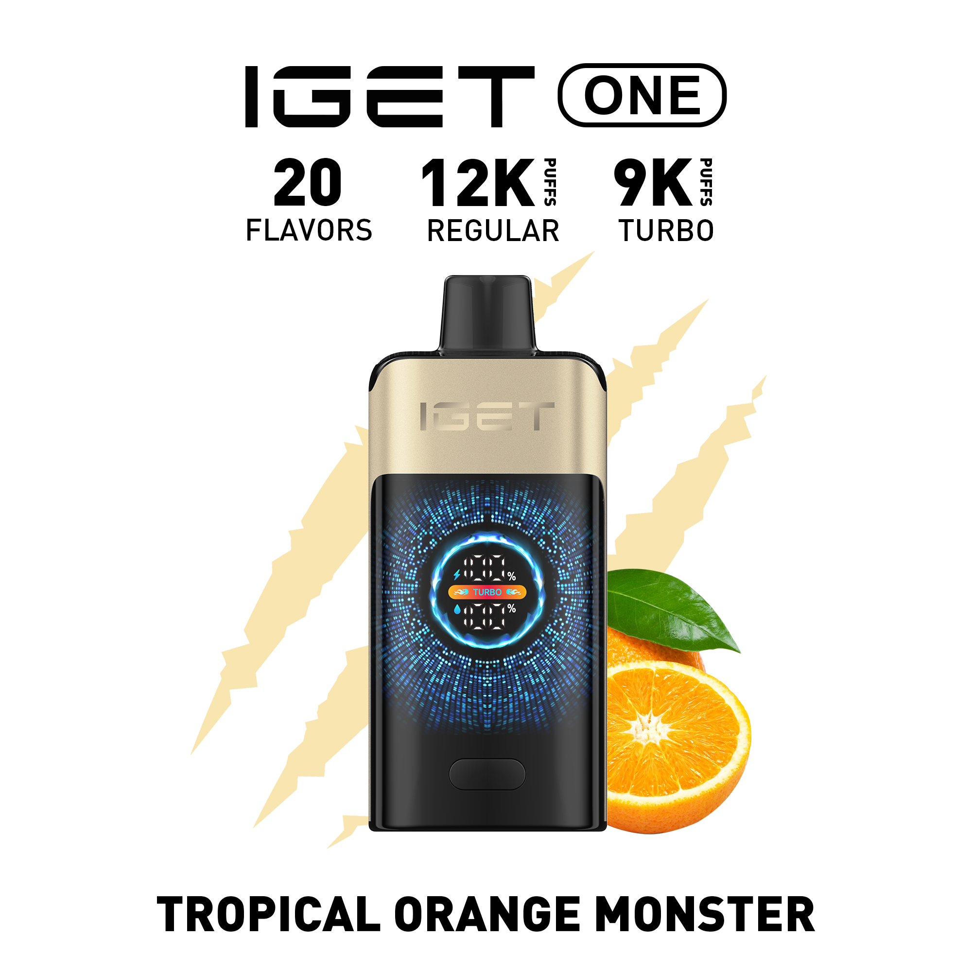 IGET One Tropical Orange Monster - Local Cig Supply Catalog