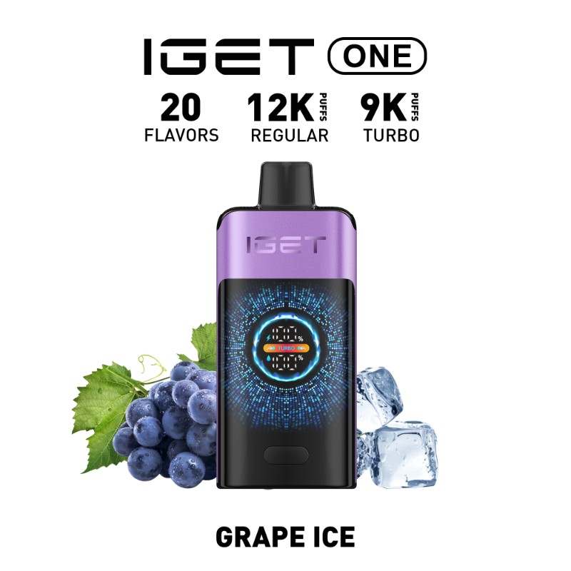 IGET One 12000 Grape Ice