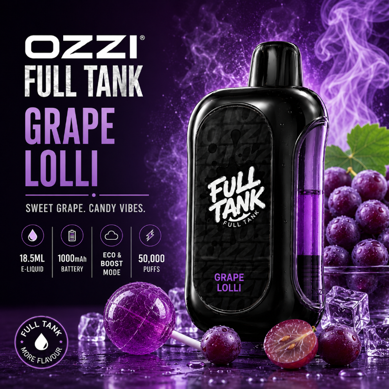 OZZI Full Tank 50000 Grape Lolli