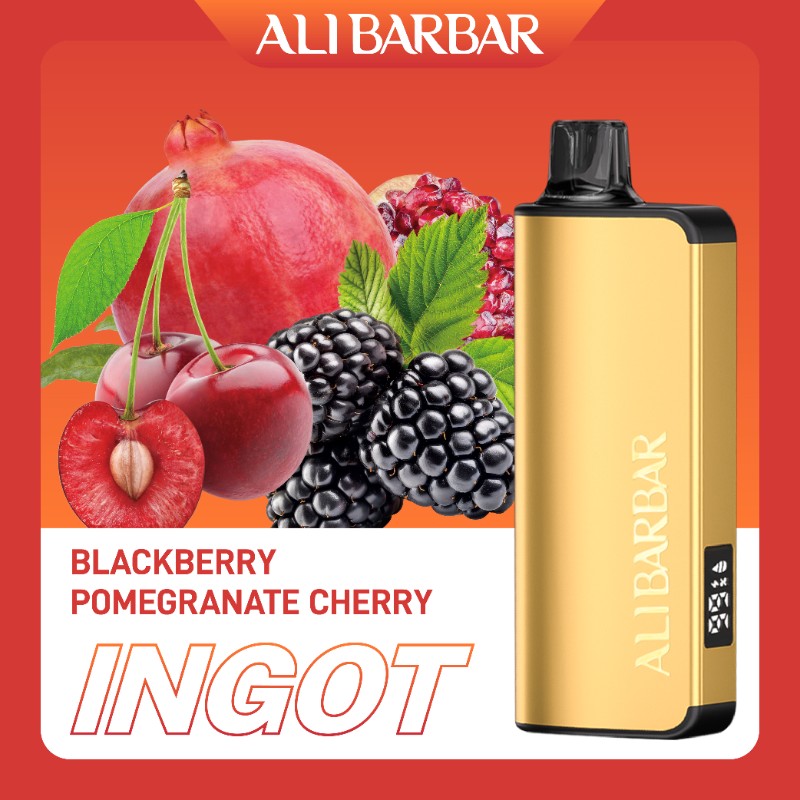 Alibarbar INGOT 9000 Blackberry Pomegranate Cherry