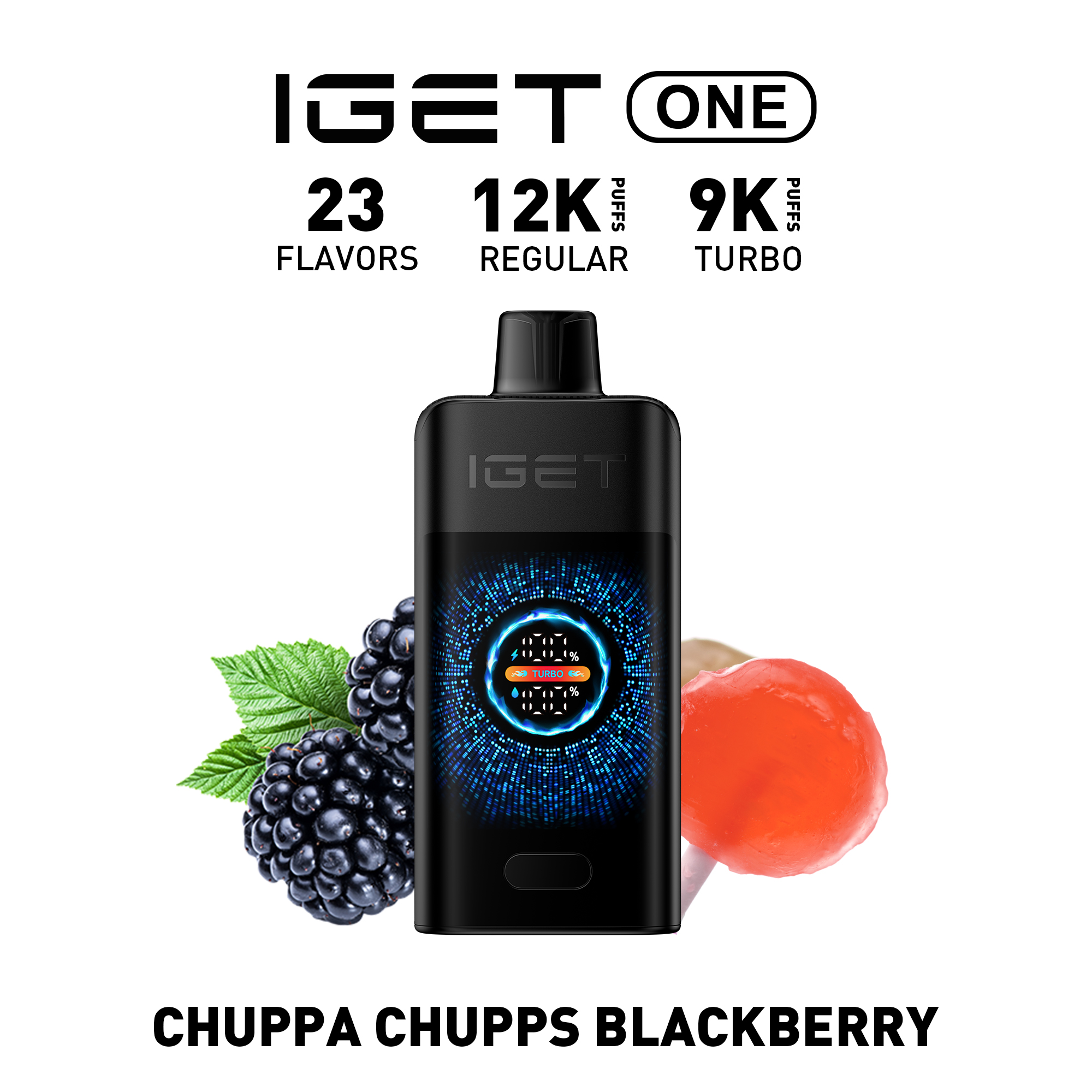IGET One Chupa Chups Blackberry - Local Cig Supply Catalog