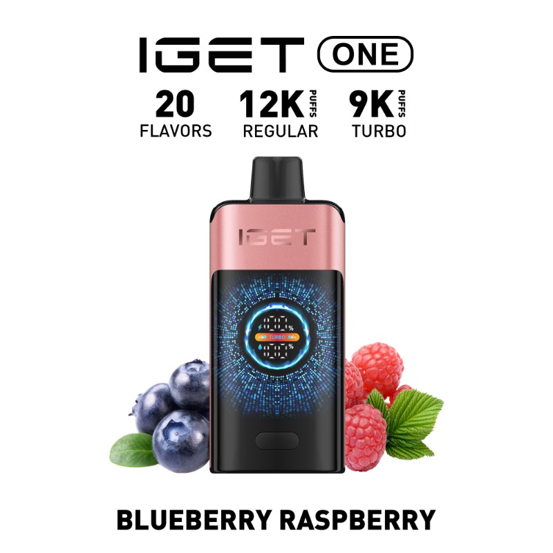 IGET One 12000 Blueberry Raspberry