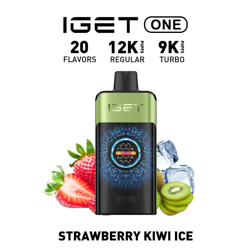 IGET One 12000 Strawberry Kiwi Ice