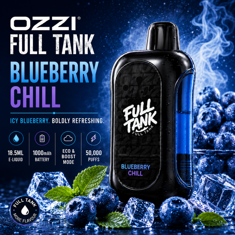 OZZI Full Tank 50000 Blueberry Chill