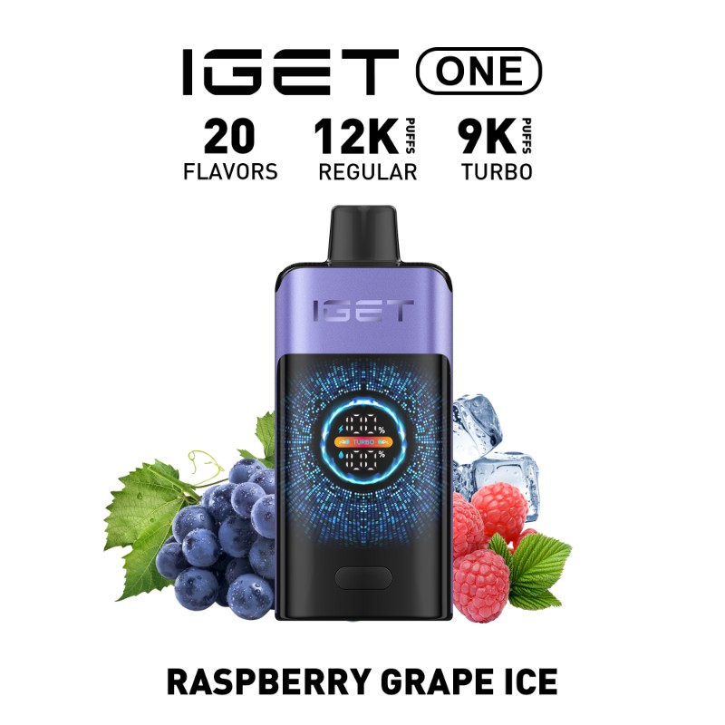 IGET One 12000 Raspberry Grape