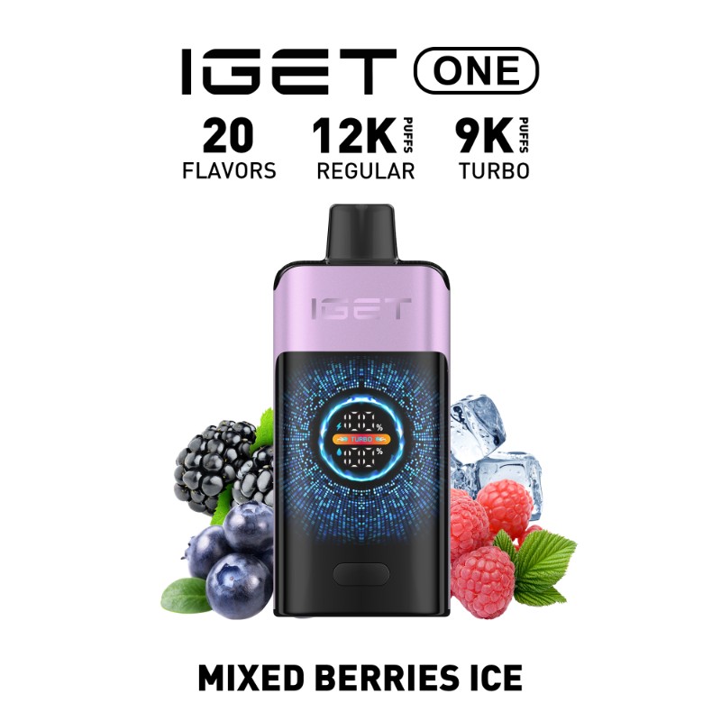 IGET One 12000 Mixed Berries Ice