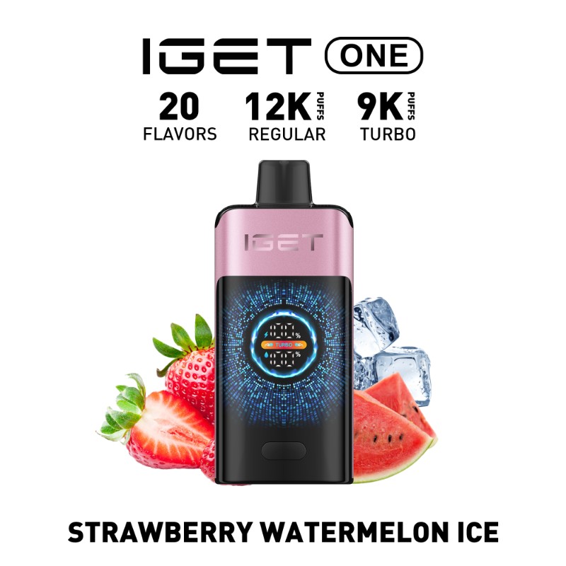 IGET One 12000 Strawberry Watermelon Ice