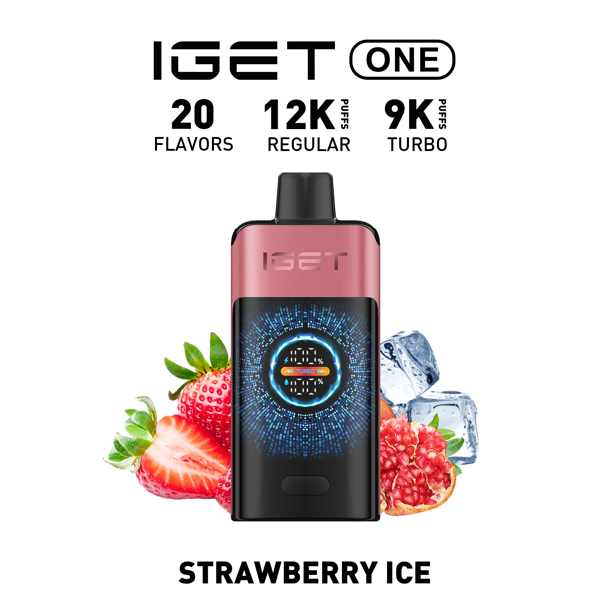 IGET One Strawberry Pomegranate - Local Cig Supply Catalog