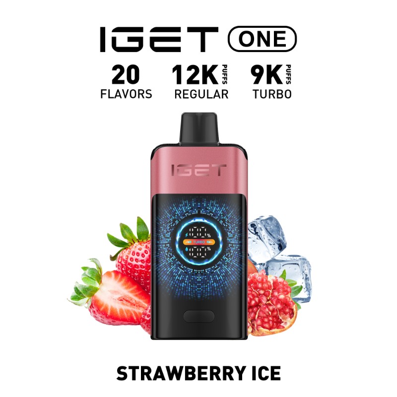 IGET One 12000 Strawberry Pomegranate Ice