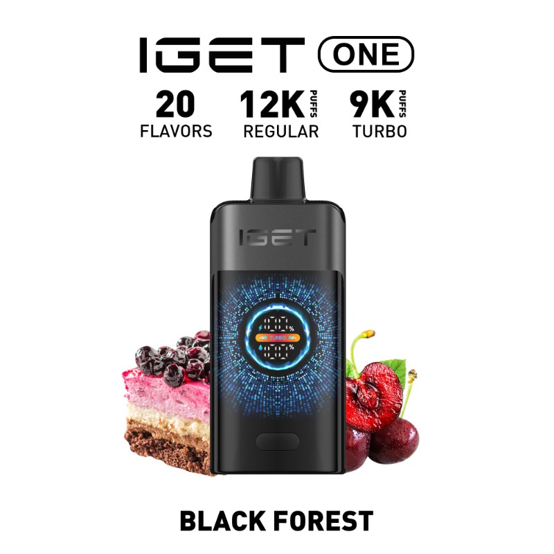 IGET One 12000 Black Forest
