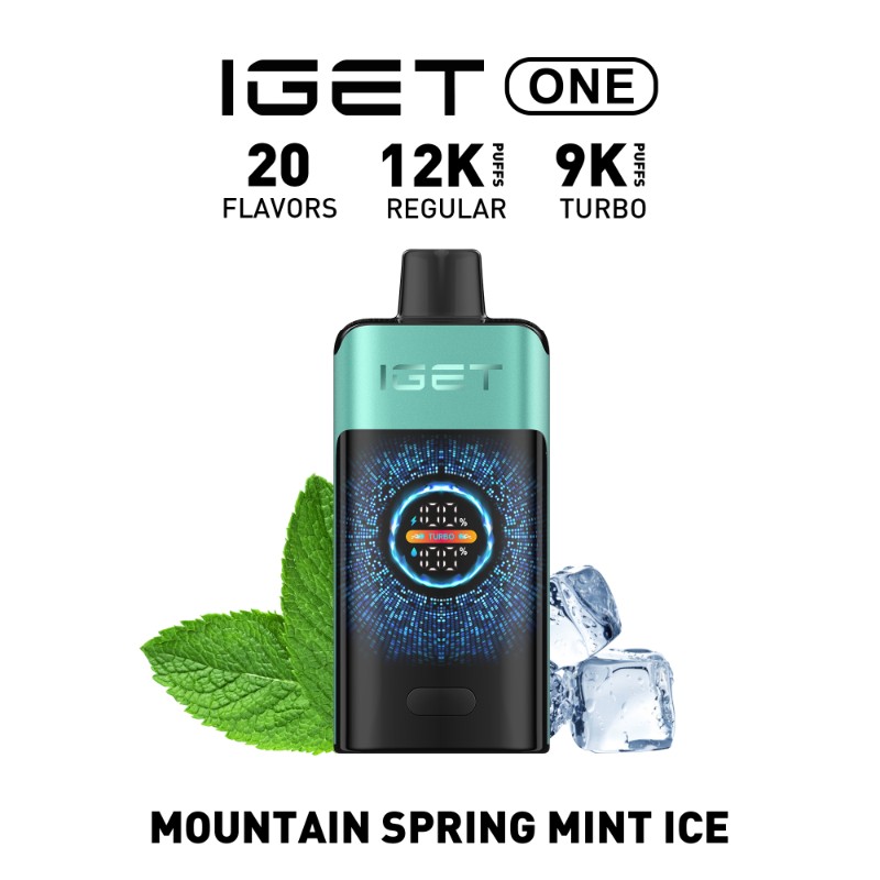 IGET One 12000 Mountain Spring Mint Ice