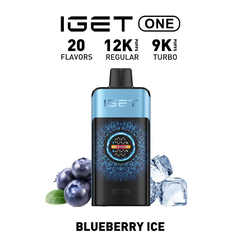 IGET One 12000 Blueberry Ice