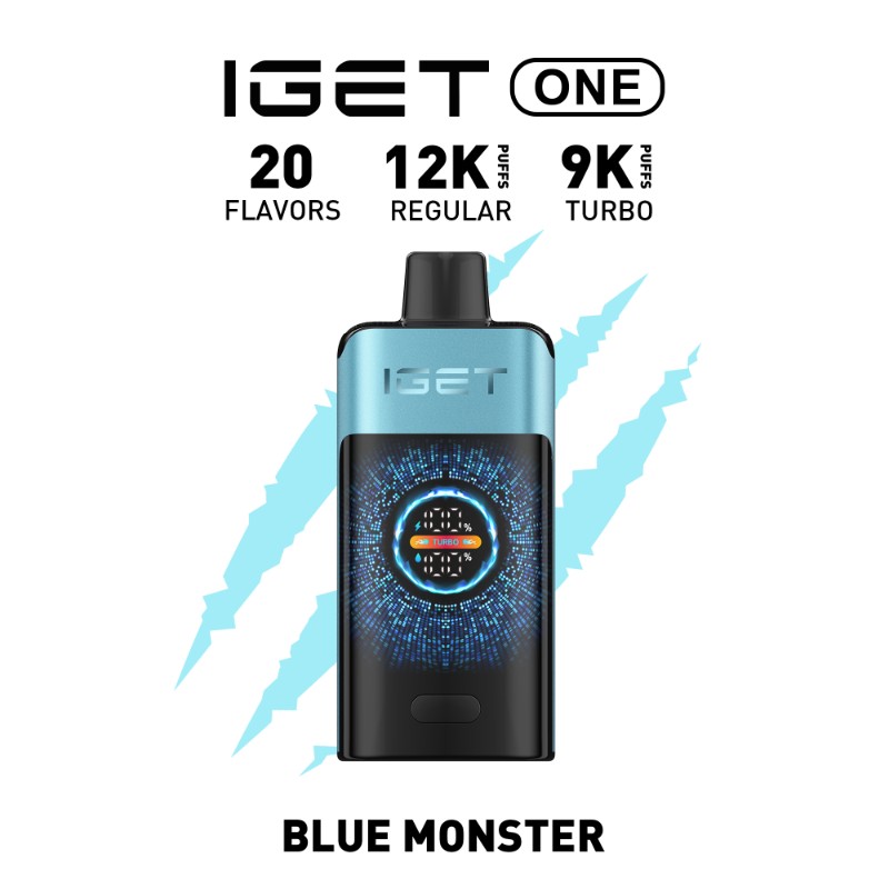 IGET One 12000 Blue Monster