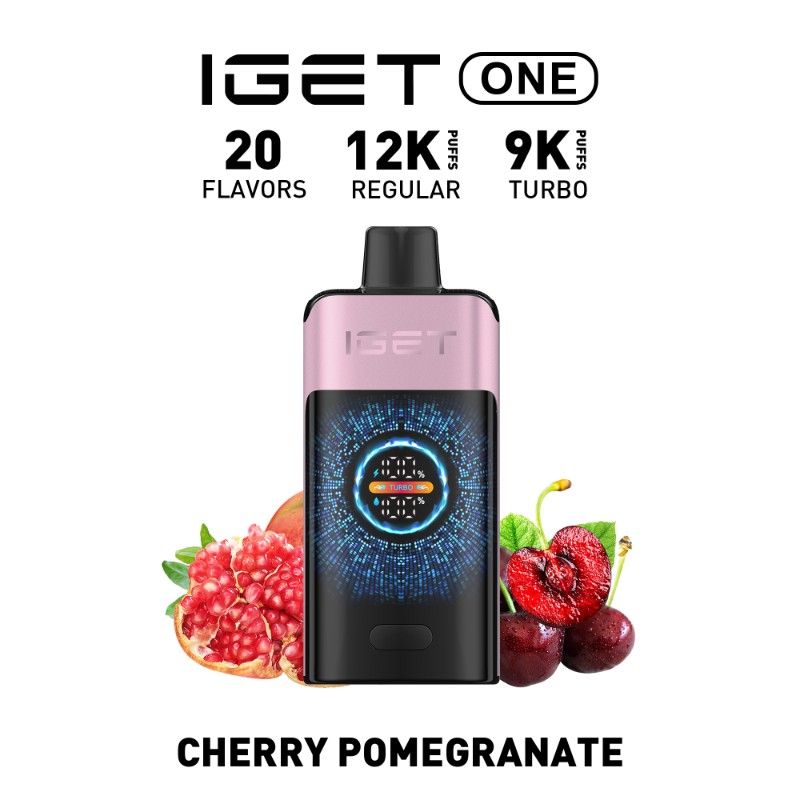 IGET One 12000 Cherry Pomegranate