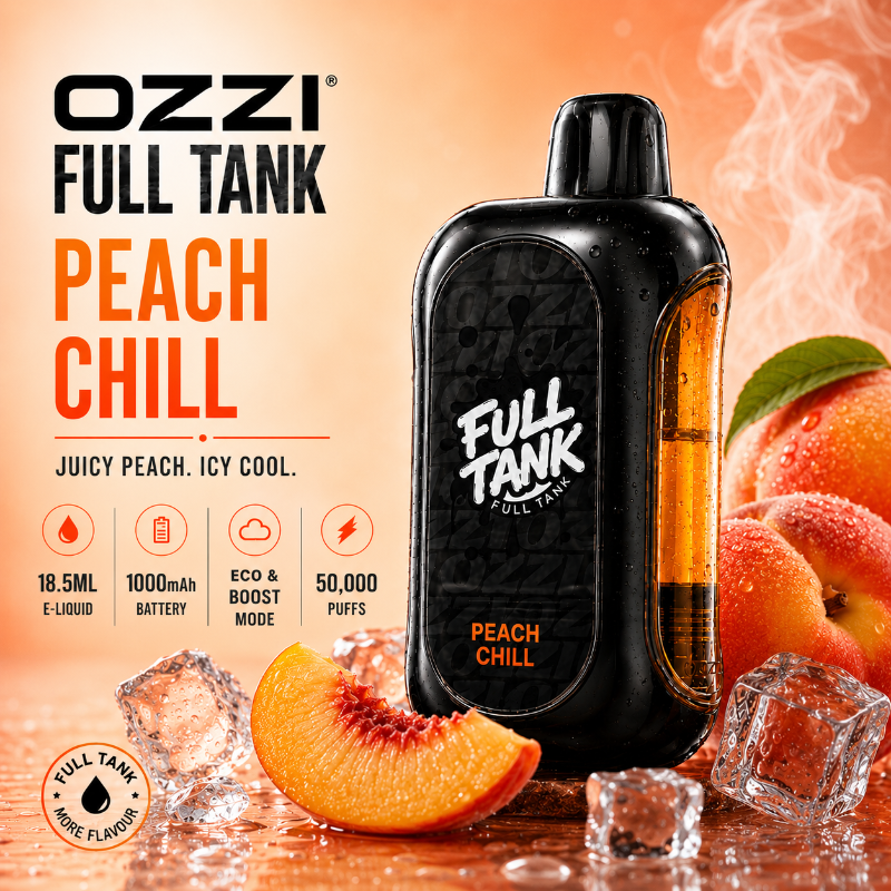 OZZI Full Tank 50000 Peach Chill