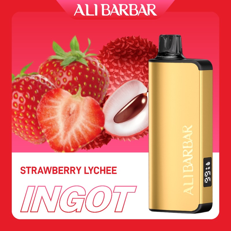 Alibarbar INGOT 9000 Strawberry Lychee