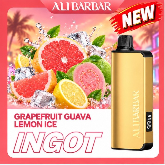 Alibarbar INGOT 9000 Grapefruit Guava Lemon Ice