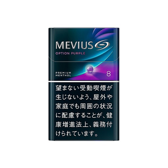Mevius Option Purple 8 (Carton)