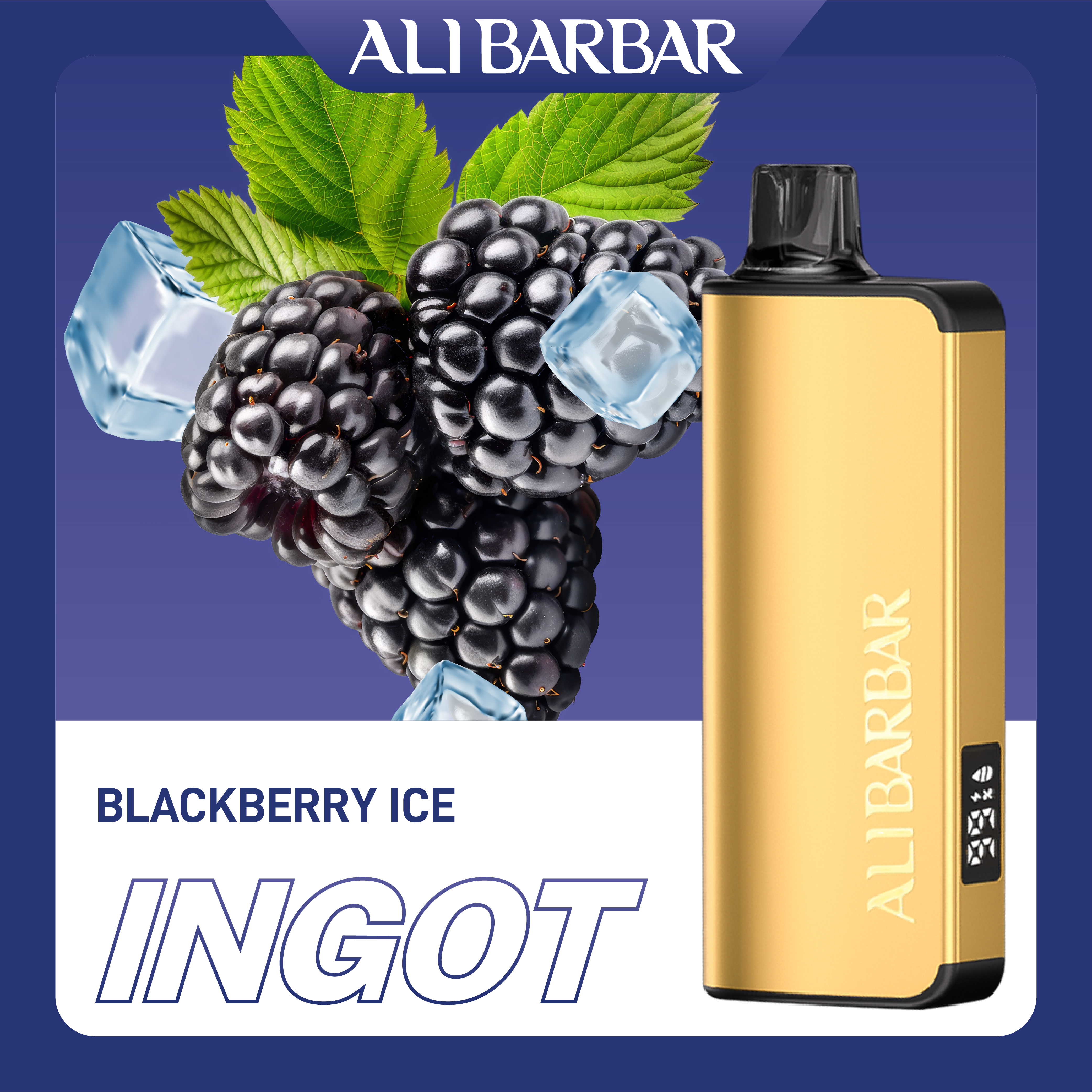 Alibarbar Ingot Blackberry - Local Cig Supply Catalog