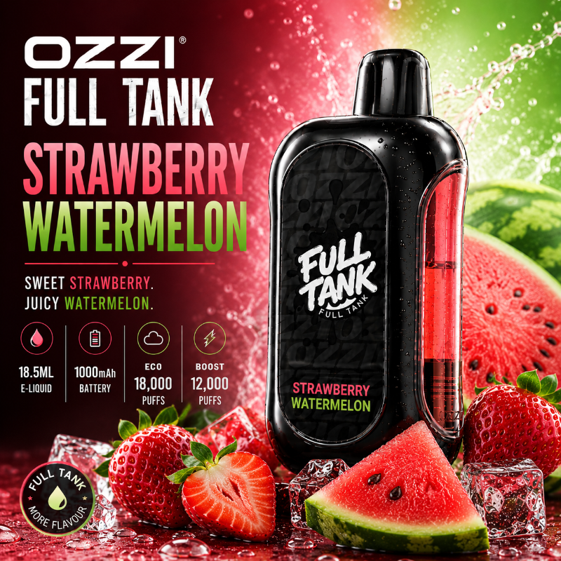 OZZI Full Tank 50000 Strawberry Watermelon