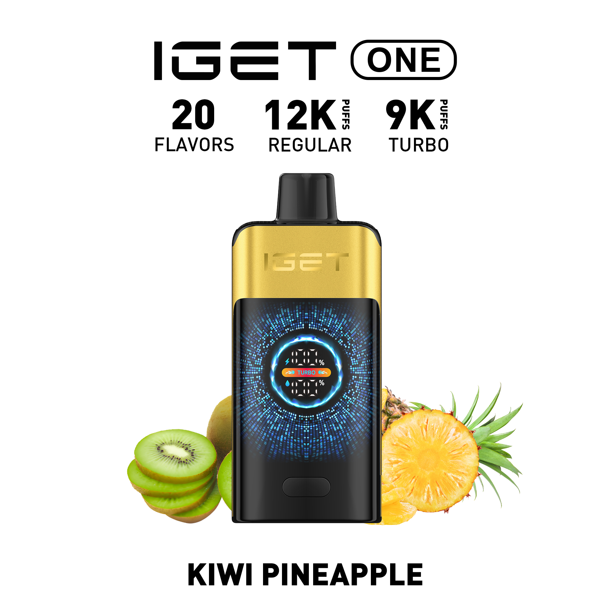 IGET One Kiwi Pineapple - Local Cig Supply Catalog