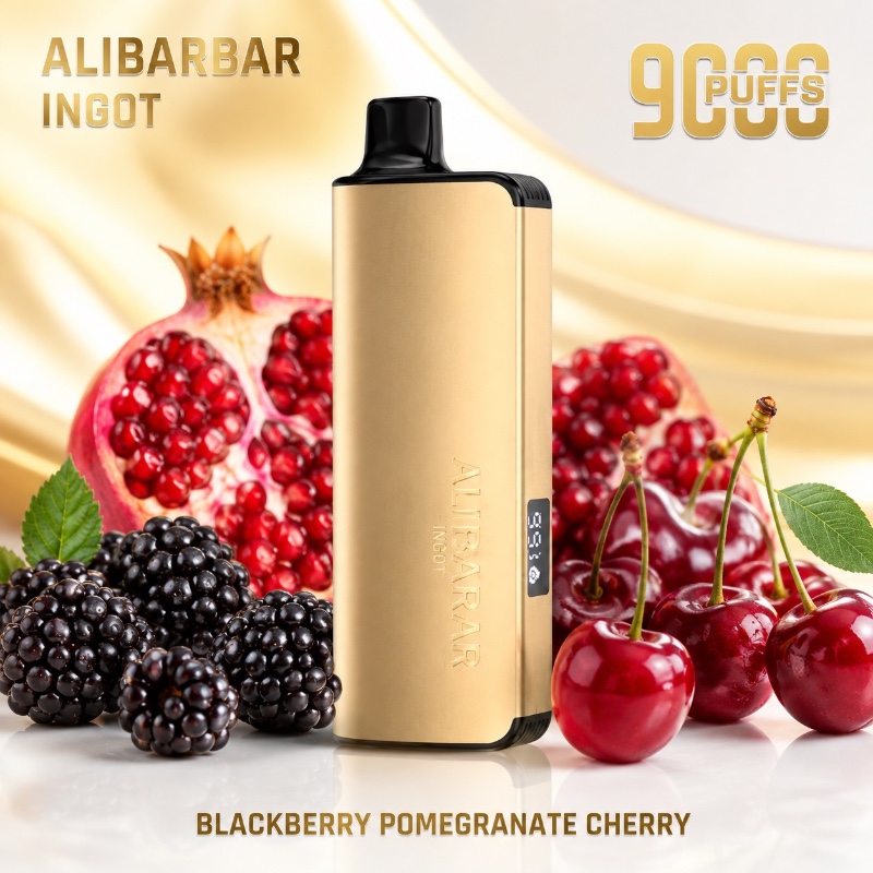 Alibarbar 9000 Puff Ingot Blackberry Pomegranate Cherry
