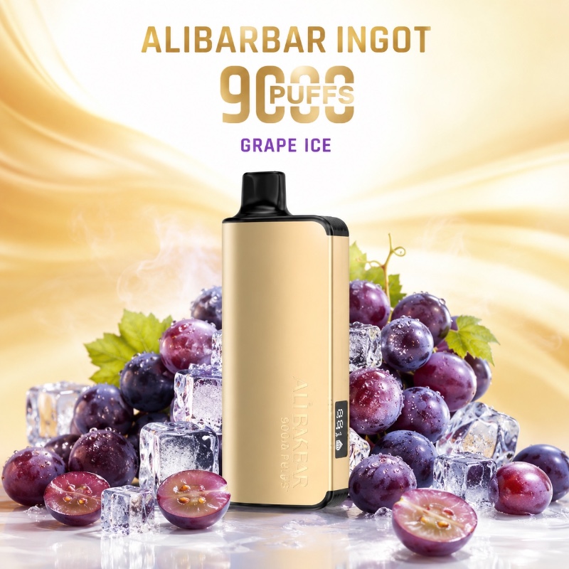 Alibarbar 9000 Puff Ingot Grape