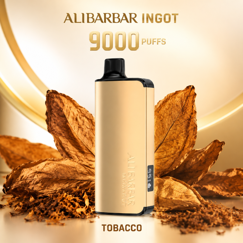 Alibarbar 9000 Puff Ingot Tobacco