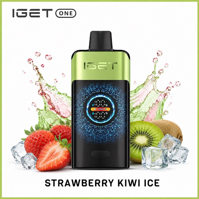 Iget One 12000 Puff - Strawberry Kiwi Ice