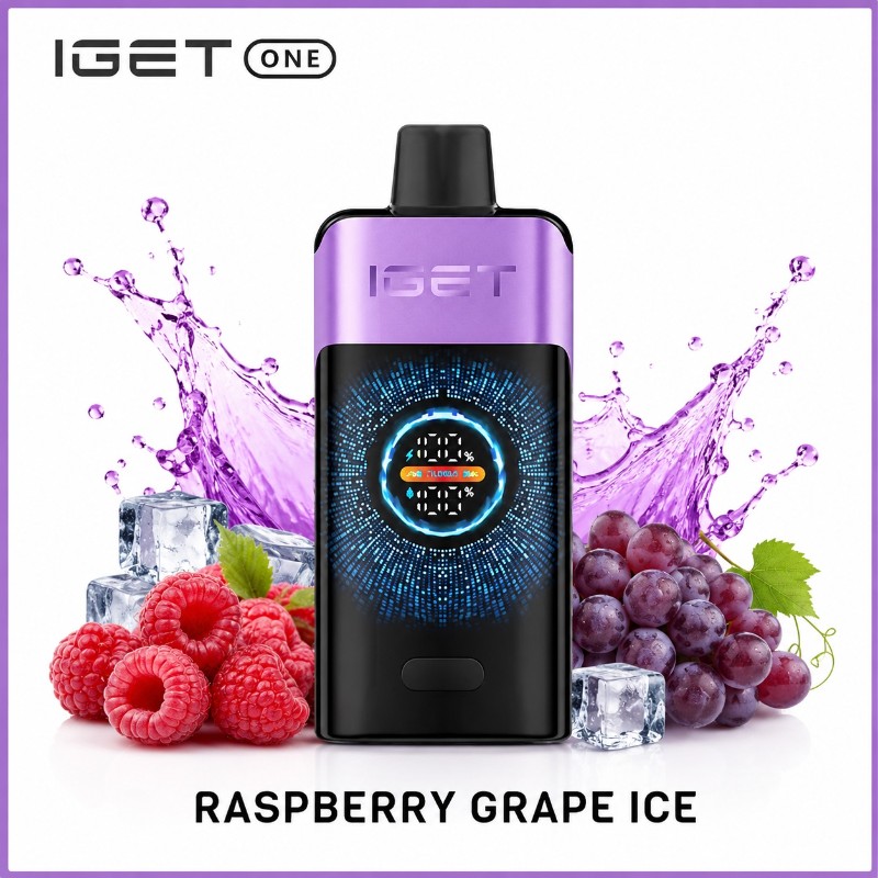 Iget One 12000 Puff - Rasberry Grape