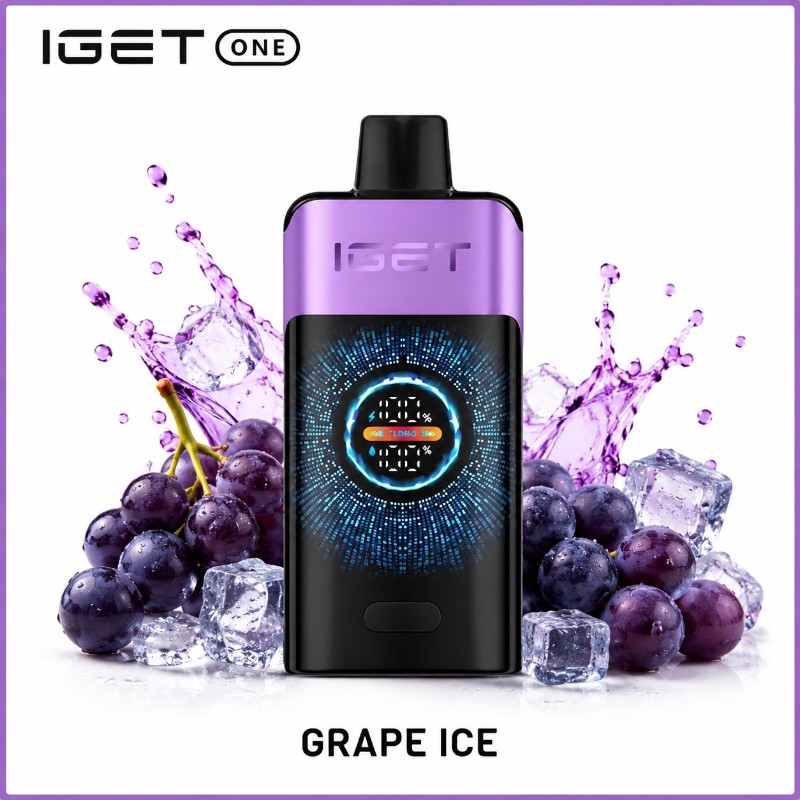 Iget One 12000 Puff - Grape ice