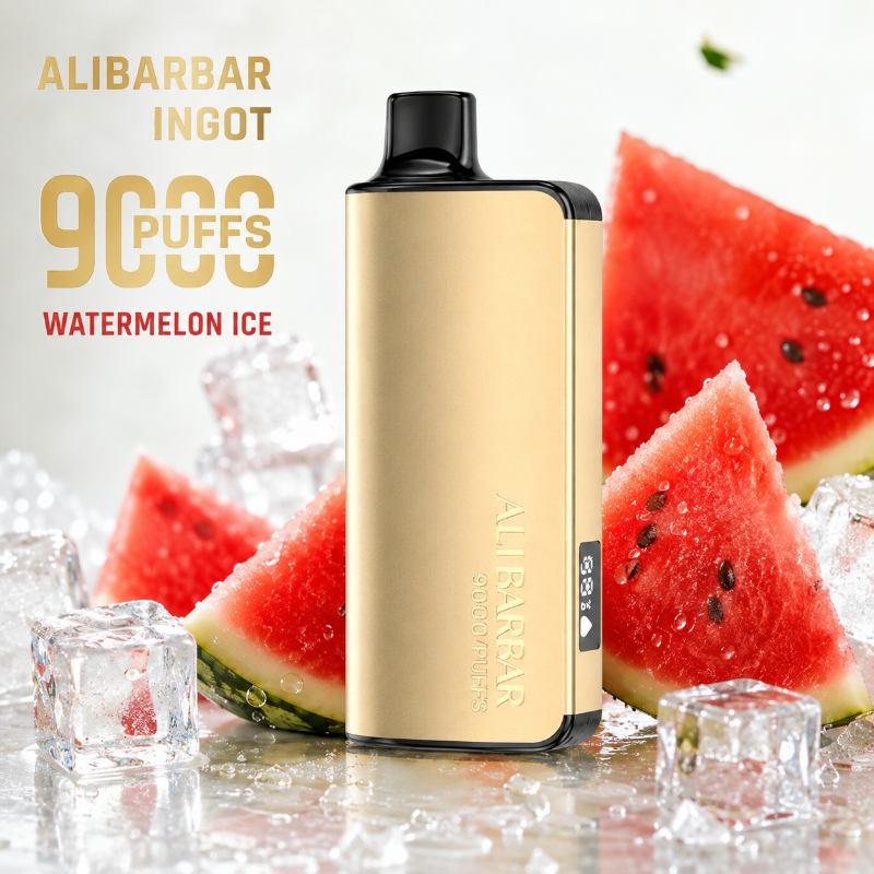 Alibarbar 9000 Puff Ingot Watermelon Ice