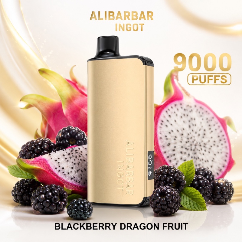 Alibarbar 9000 Puff Ingot Blackberry Dragon fruit