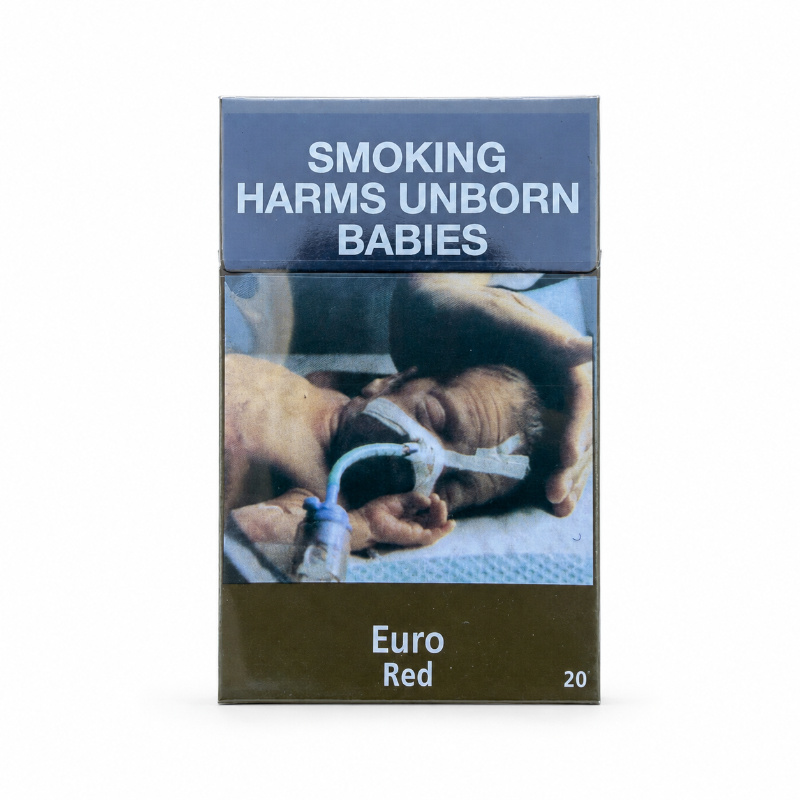 Euro red carton 10 packets