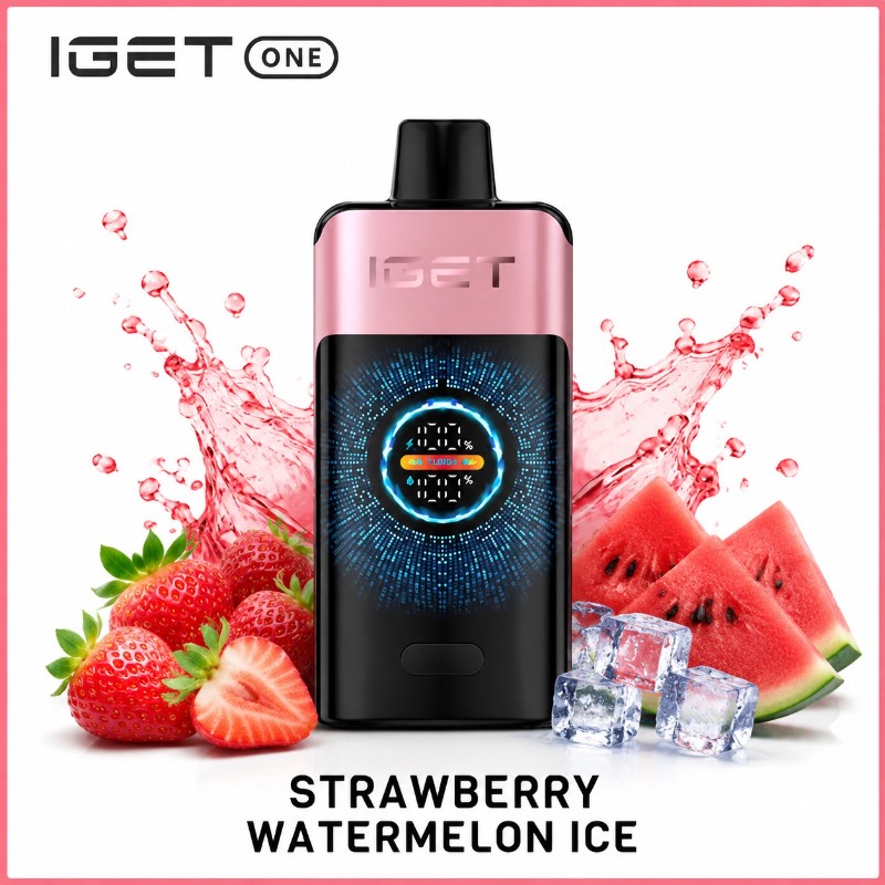Iget One 12000 Puff - Strawberry WaterMelon Ice