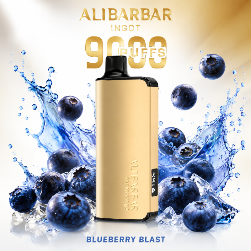 Alibarbar 9000 Puff Ingot Blueberry Blast
