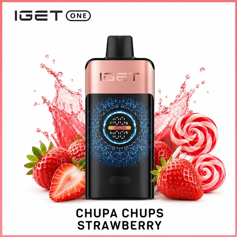 Iget One 12000 Puff - Chupa Chups Strawberry