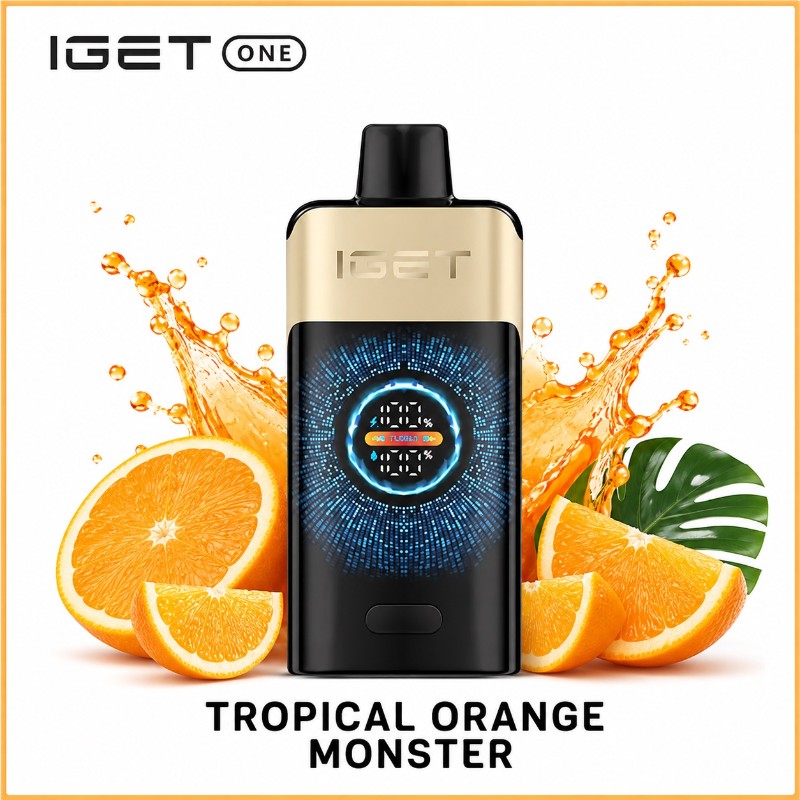 Iget One 12000 Puff - Tropical Orange Monster