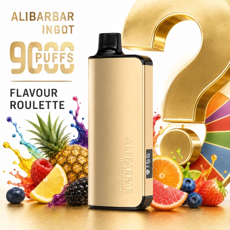 Alibarbar 9000 Puff Ingot Roulette