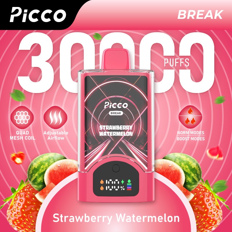 Picco Break Strawberry Watermelon - VapeStore AU Catalog