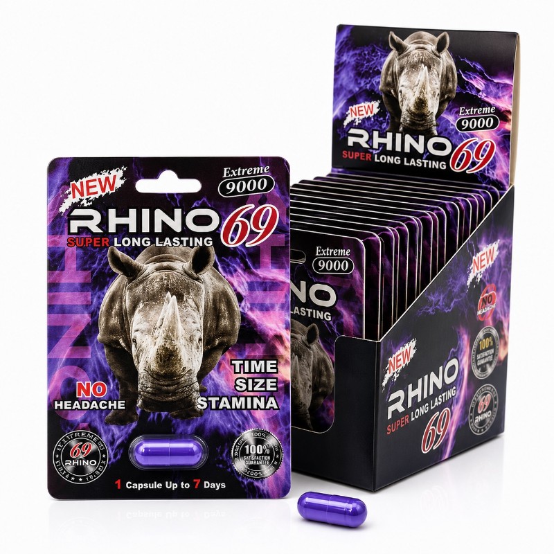 Rhino 69 Extreme 9000 Capsules - 1 Capsule