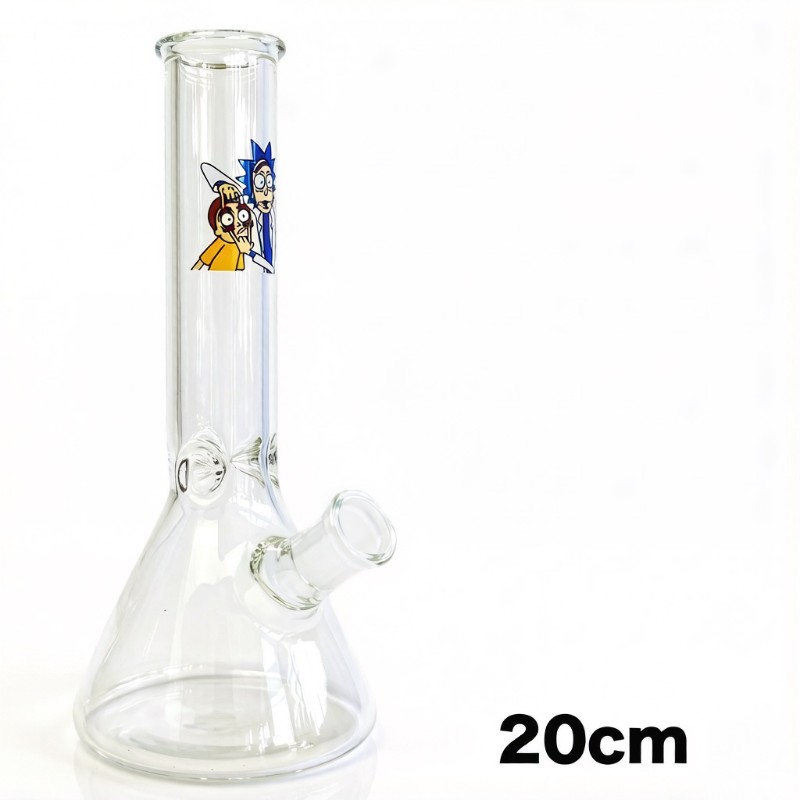 Bong BO112 Rick n Morty HQ Glass 20cm