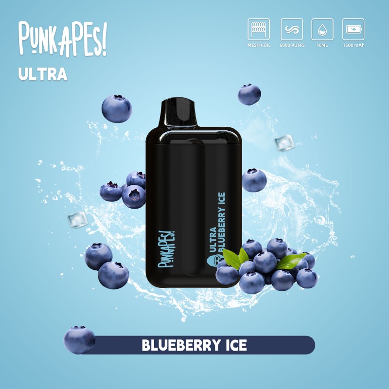 Punkapes Ultra 6K Blueberry - VapeStore AU Catalog