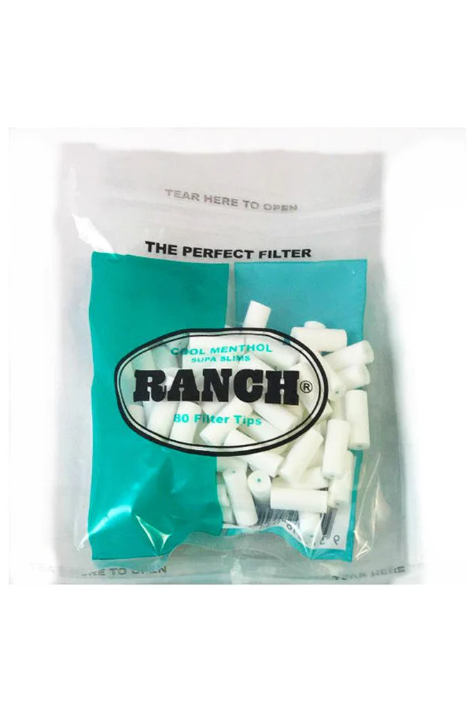 Ranch Menthol Supa Slim Filter x 1 Bag