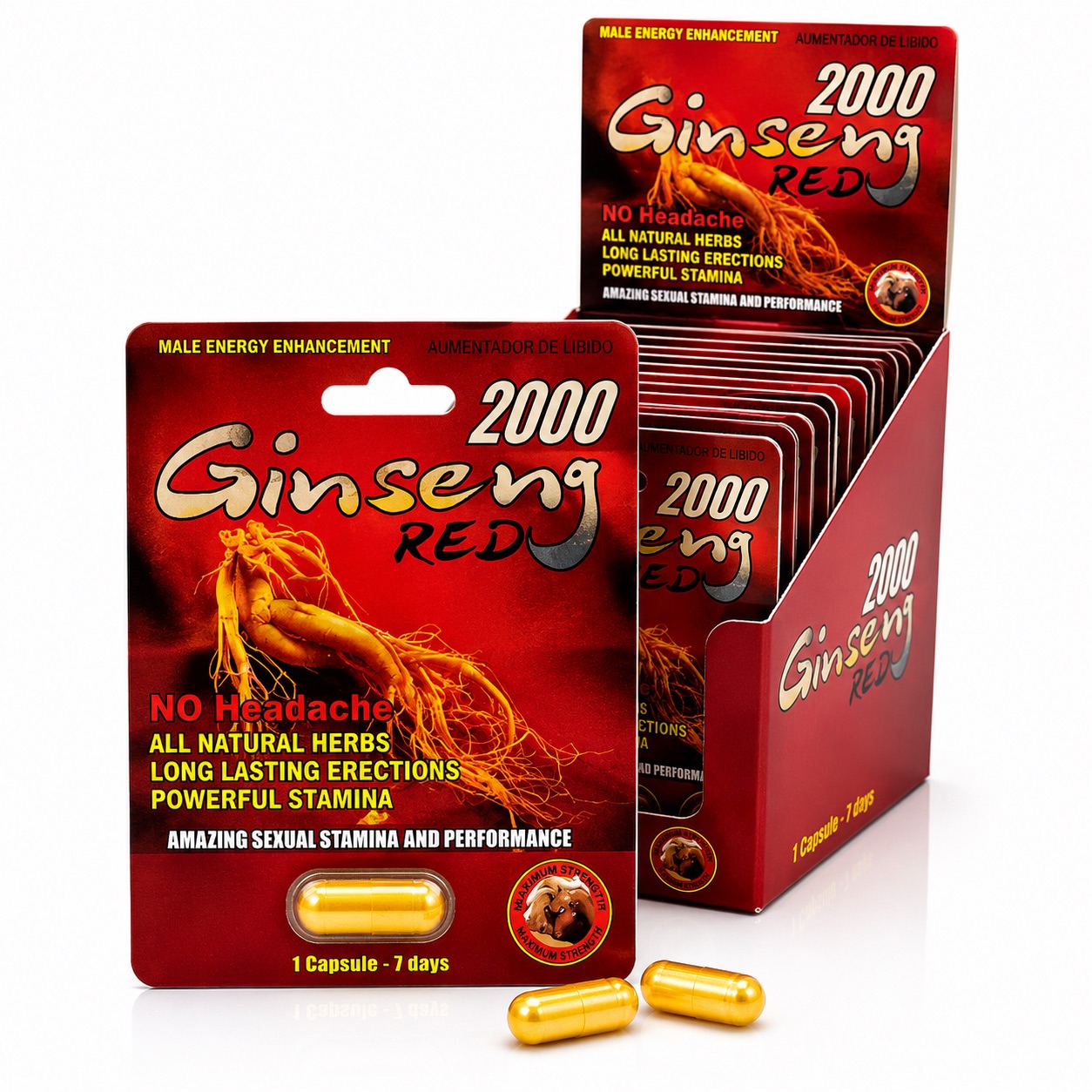 Ginseng Red Capsules - 1 Capsule