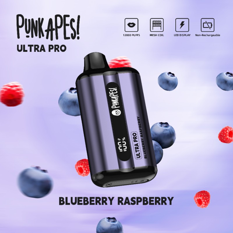 Punkapes Ultra Pro Blueberry Raspberry - VapeStore AU Catalog