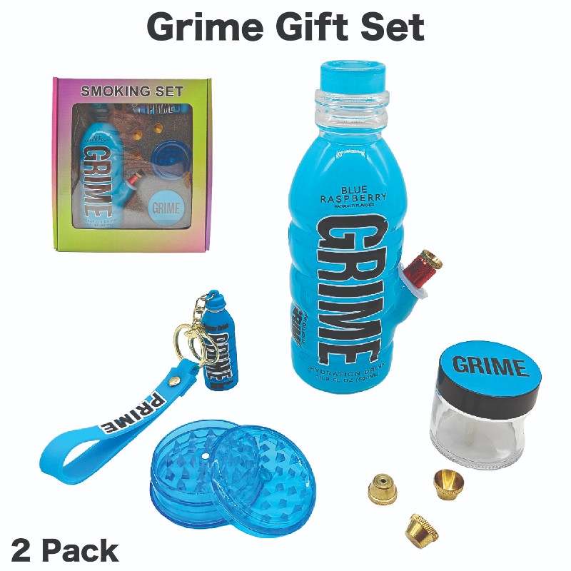 Grime Bong Set - Blue (PBSet-H)